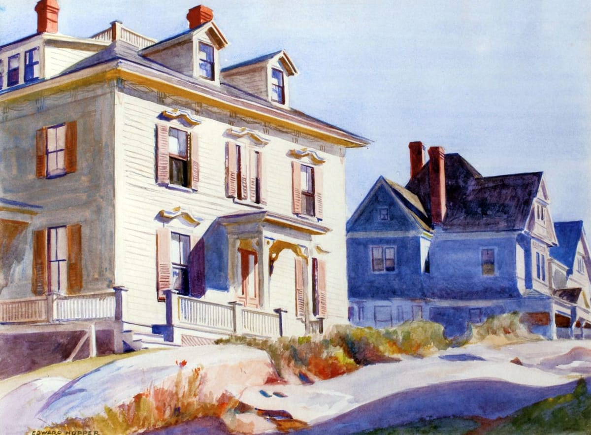 Artwork Title: Houses on a Hill (also known as Gloucester Houses)