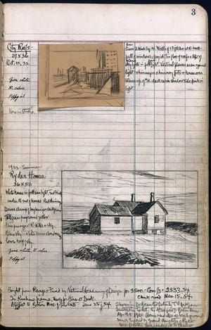 Artwork Title: From the sketchbooks of Edward Hopper