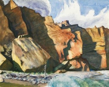 Artwork Title: Shoshone Cliffs, Wyoming