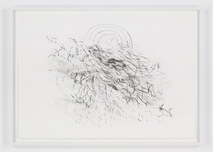 Artwork Title: Mind Breath Drawings (7), Graphite On Paper 25 X 36 In. ( 63.5 X 91.44 Cm )
