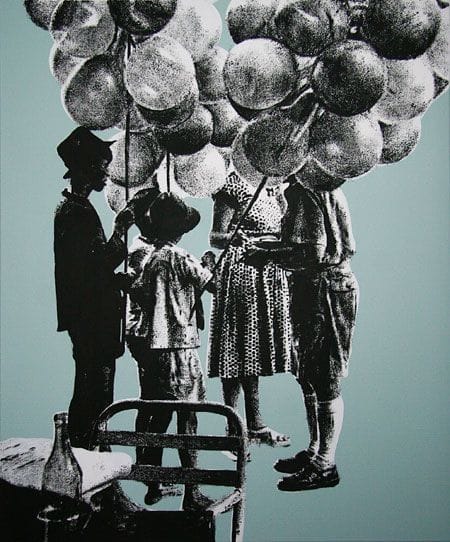 Artwork Title: Ohne Titel (balloons)
