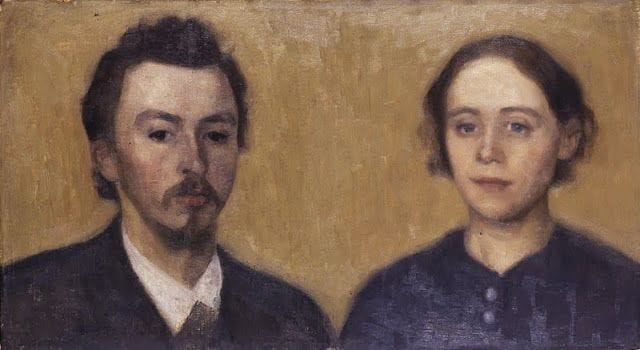 Artwork Title: Double Self Portrait of the Artist and his Wife