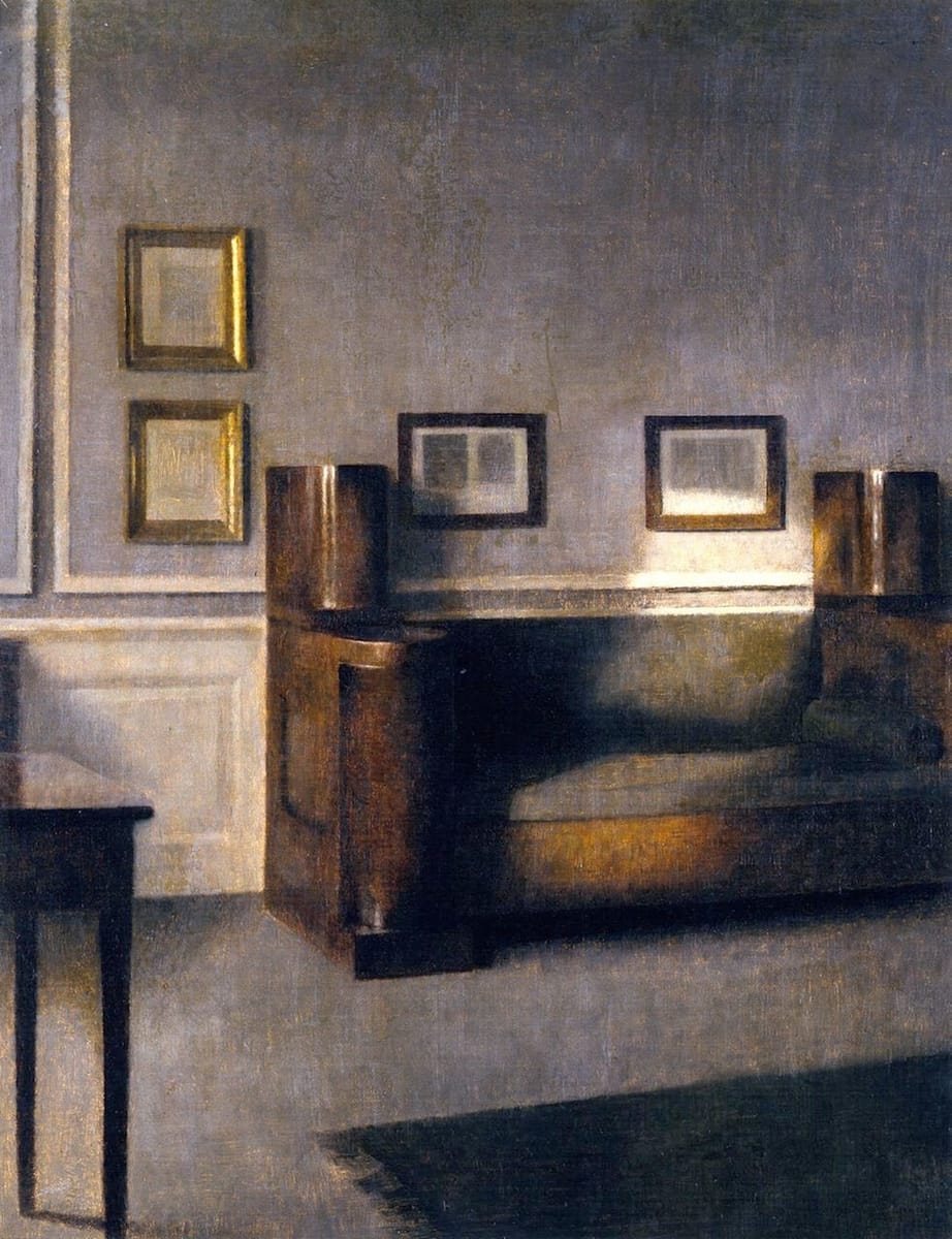 Artwork Title: Interior (also known as The Old Cabinet Sofa