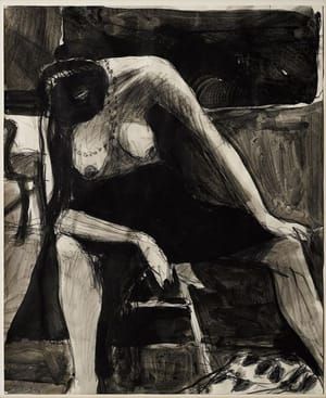 Artwork Title: Seated Figure