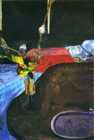 Artwork Title: Interior with Flowers