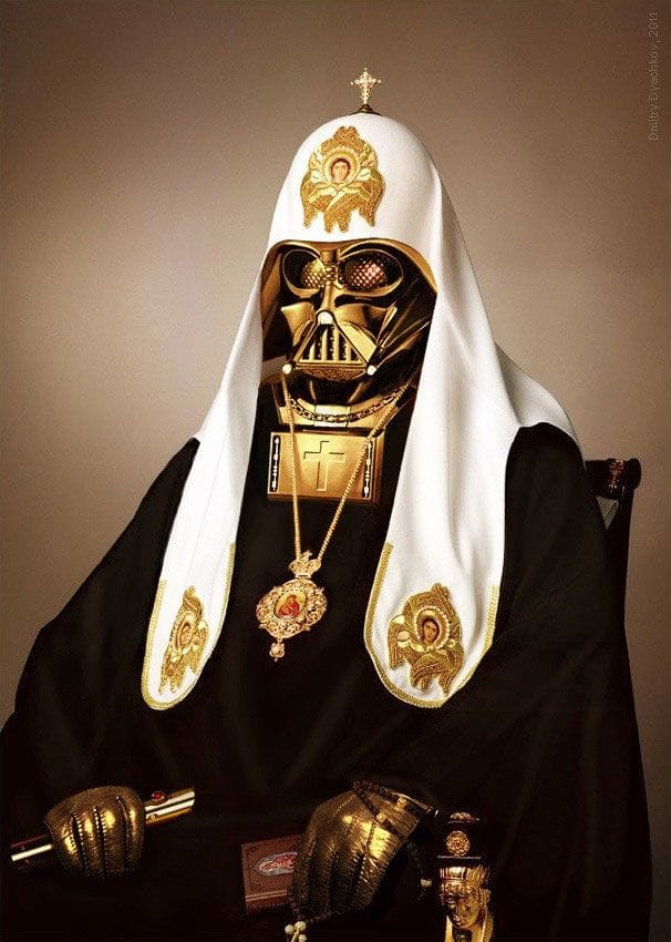 Artwork Title: Pope Darth Vader
