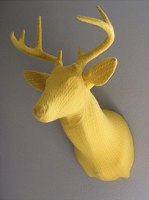 Artwork Title: Yellow Antlered Buck