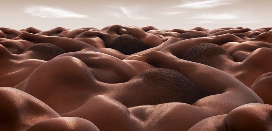 Artwork Title: The Desert Of Sleeping Men