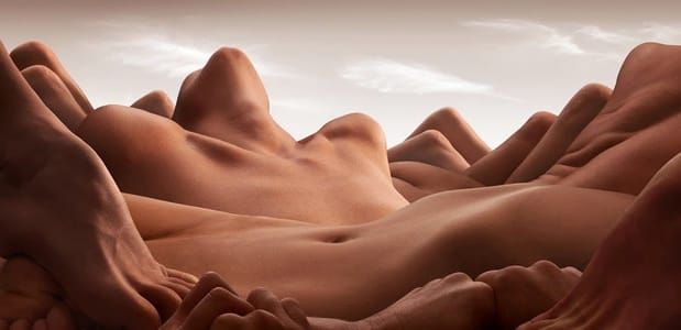 Artwork Title: Valley Of The Reclining Woman