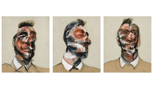 Artwork Title: Triptych of George Dyer