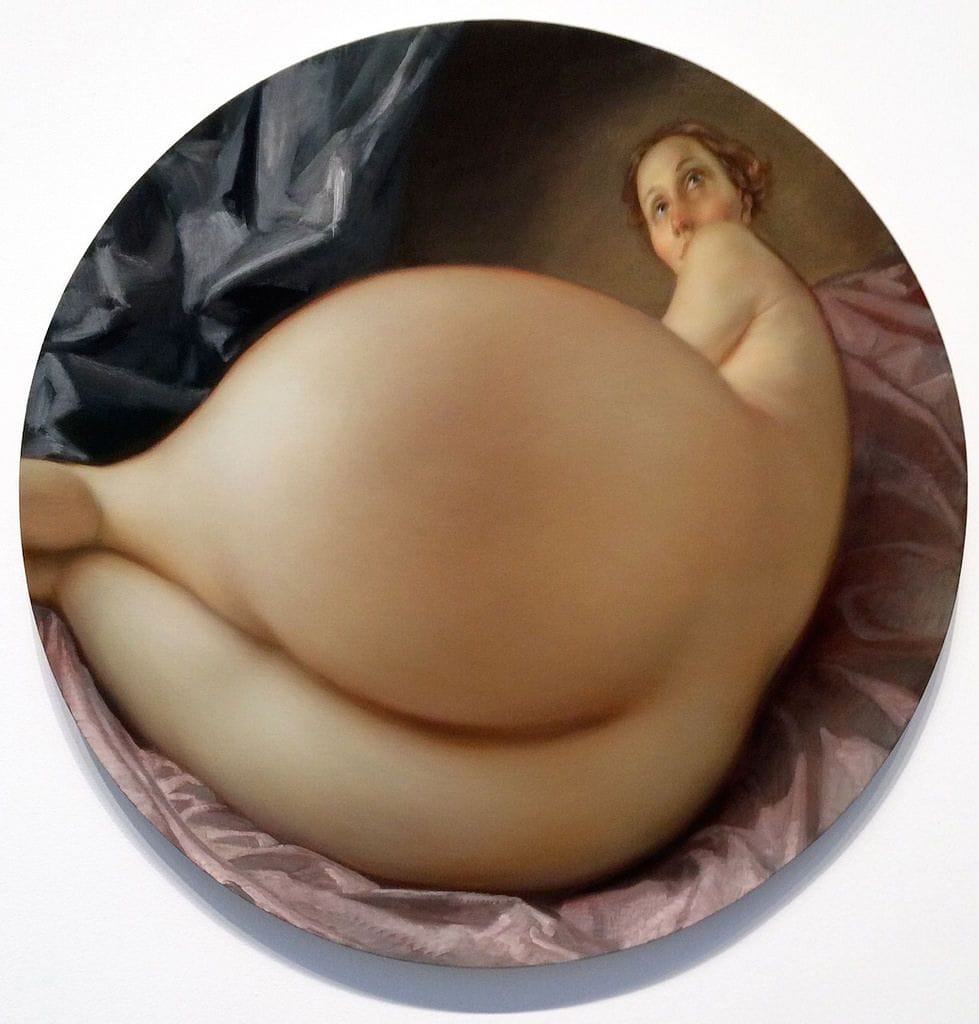 Artwork Title: Nude in a Convex Mirror