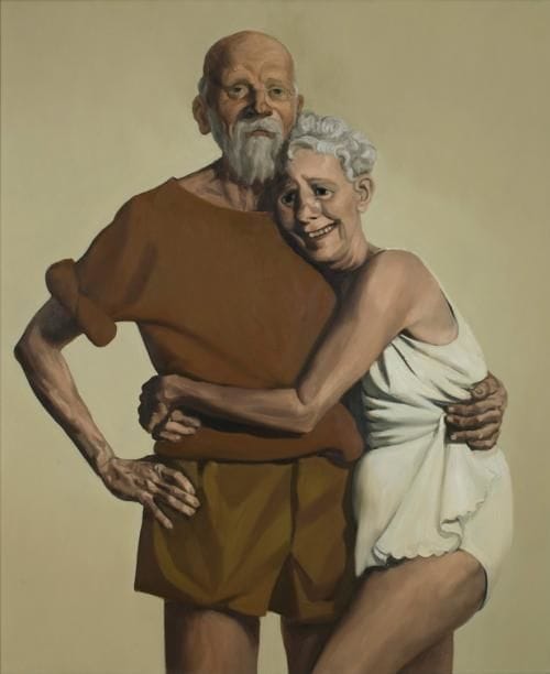 Artwork Title: Old Couple