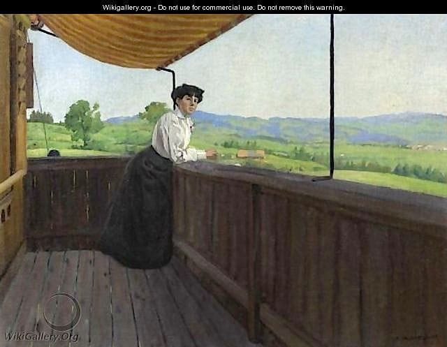 Artwork Title: Sur Le Balcon