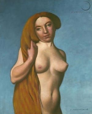 Artwork Title: Torso Of A Woman, With Loose, Red Hair