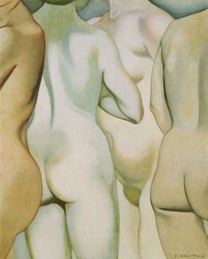 Artwork Title: Four Naked Women