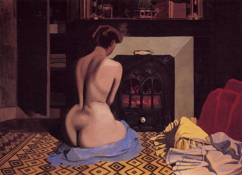 Artwork Title: Nude at the Stove