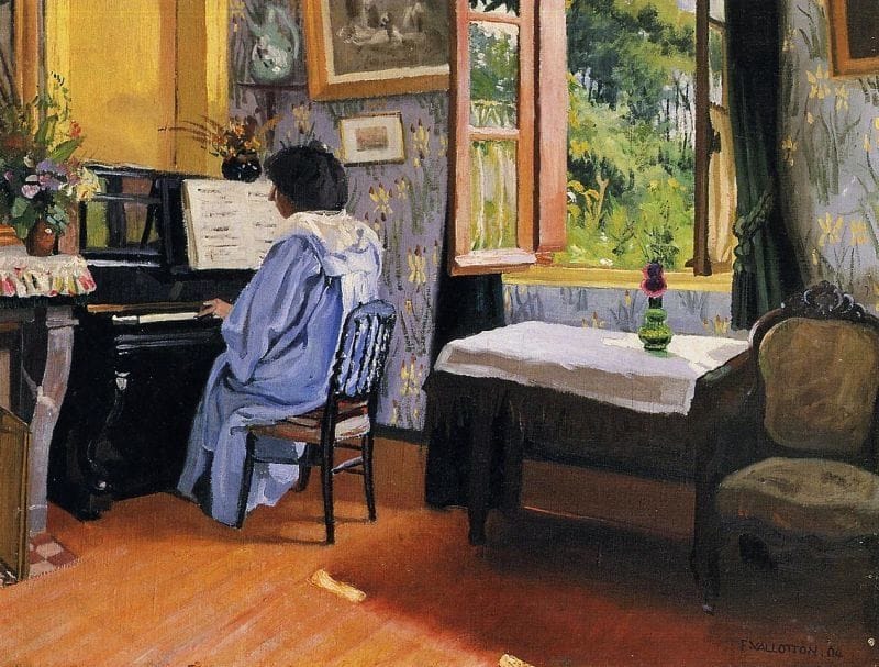 Artwork Title: Lady at the Piano