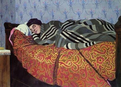 Artwork Title: Sleeping Woman