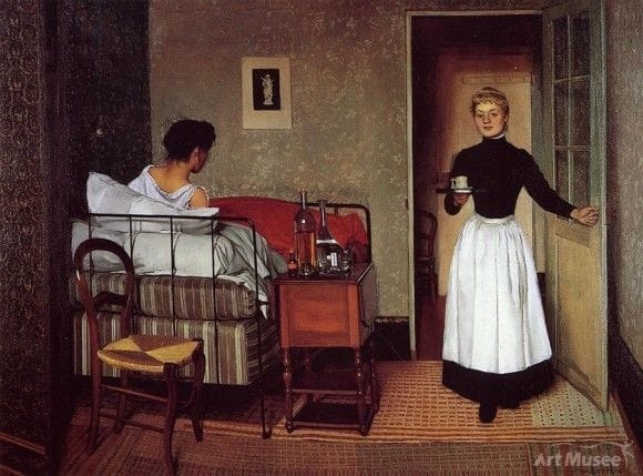 Artwork Title: La Malade (The Invalid / The Sick Woman/The Patient)
