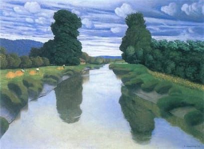 Artwork Title: The River at Berville