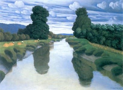 Artwork Title: The River at Berville