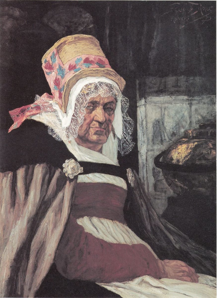 Artwork Title: Head of Old Woman from Antwerp