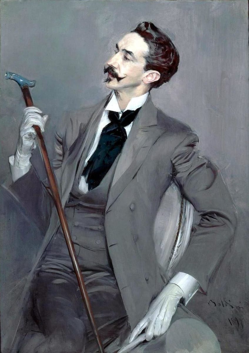 Artwork Title: Portrait Of Robert De Montesquiou