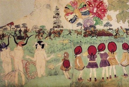 Artwork Title: Illustration - The Story Of The Vivian Girls