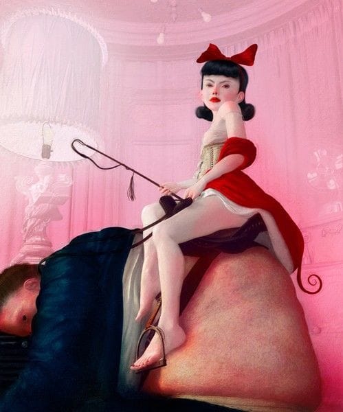 Artwork Title: Side Saddle Study