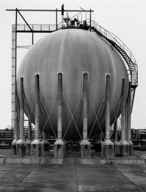 Artwork Title: Large, Steel Storage Tank
