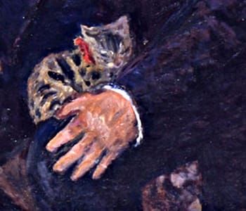 Artwork Title: Ambrose Vollard and his Cat