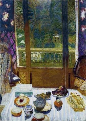 Artwork Title: The Breakfast Room (also known as Dining Room Overlooking the Garden)