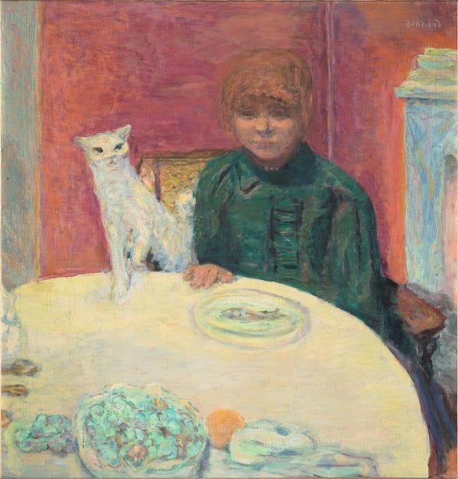 Artwork Title: La femme au chat (Woman with Cat)