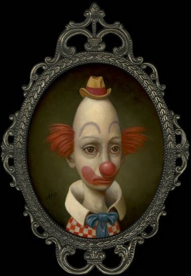 Artwork Title: Thin Clown