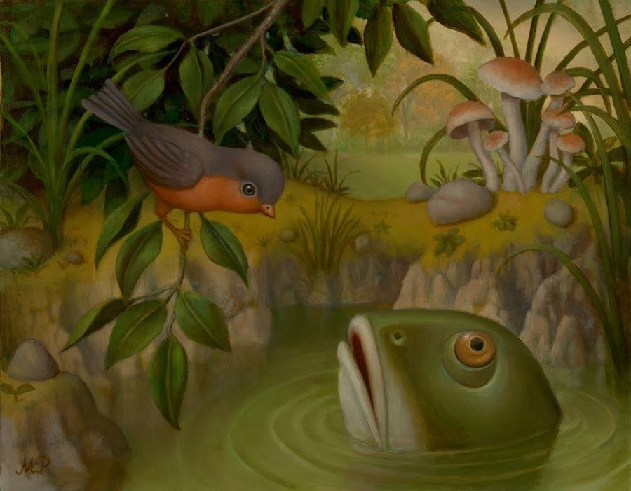 Artwork Title: Fish And Bird