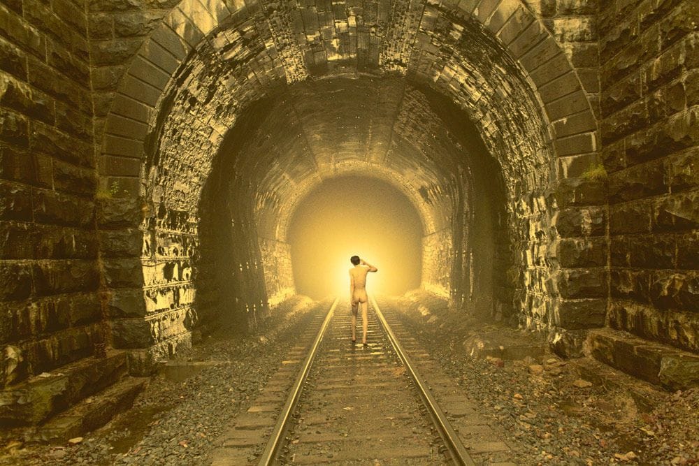 Artwork Title: Tom (Golden Tunnel)