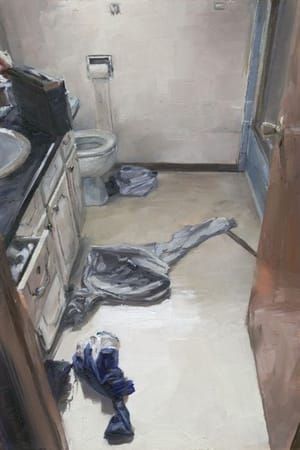 Artwork Title: Upstairs Bathroom
