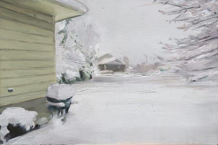 Artwork Title: Backyard Winter