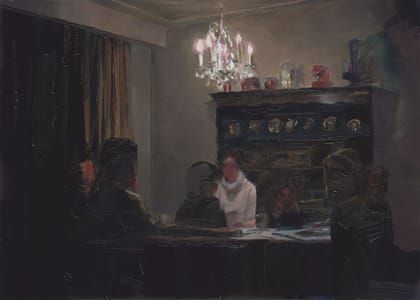 Artwork Title: The Light Of The Dining Room