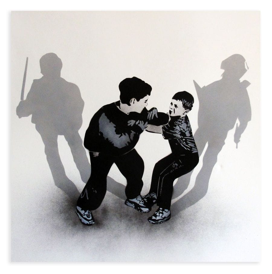 Artwork Title: Kids Fight