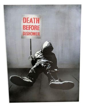 Artwork Title: Death Before Dishonor