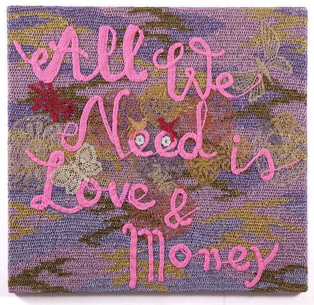 Artwork Title: All We Need Is Love & Money
