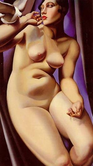 Artwork Title: Nude with Dove