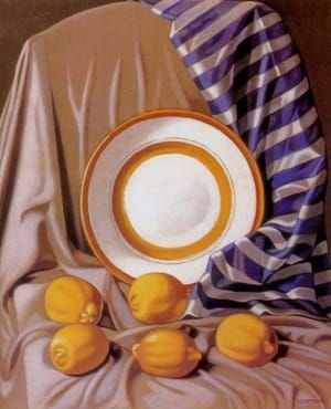Artwork Title: Still Life with Lemons and Plate