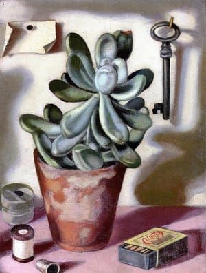 Artwork Title: Still Life with Succulent