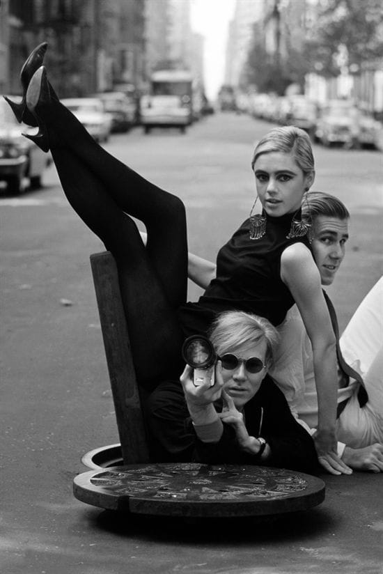 Artwork Title: Andy Warhol, Edie Sedgwick And Chuck Wein, New York City