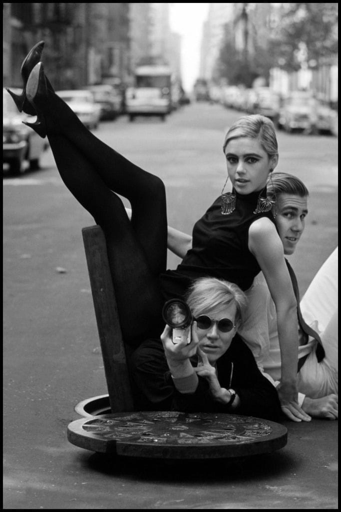 Artwork Title: Andy Warhol, Edie Sedgwick And Chuck Wein