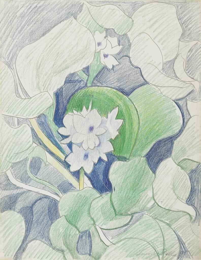 Artwork Title: White Flowers