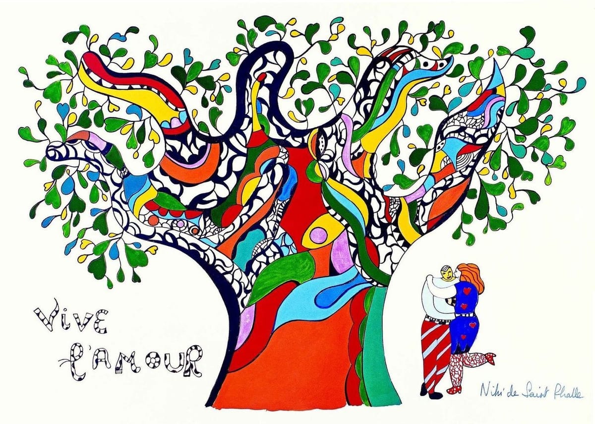 Artwork Title: Vive l'amour
