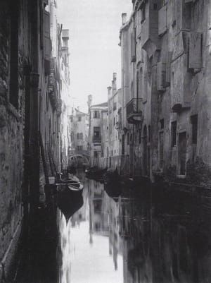 Artwork Title: A Venetian Canal